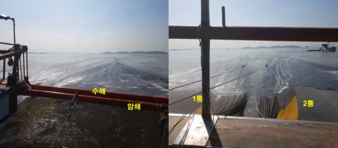 그림 3. 젓새우 어획을 위한 구획안강망