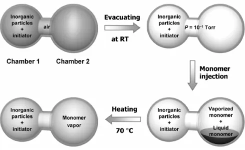 Figure 16. Schematic representation of the VDP for the encapsulation  of the substrate materials [57].