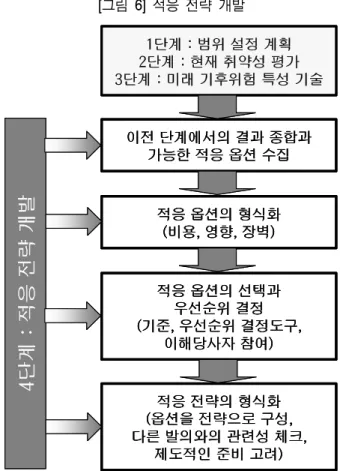 [그림  6]  적응  전략  개발