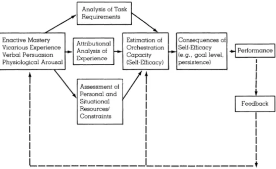 Figure  3.  A  model  of  Self-Efficacy-Performance  Relationship