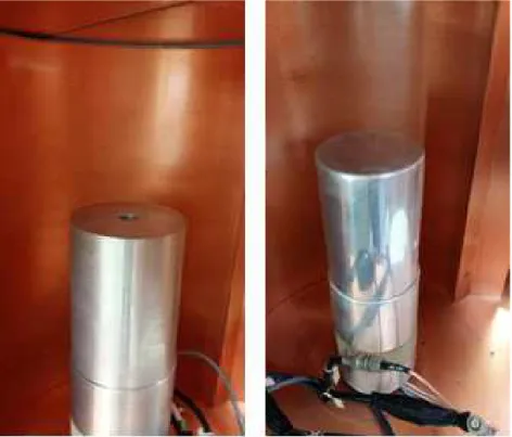 Figure 5. Two types of gamma spectrometer detector: well-type (left side) and coaxial-type (right side).