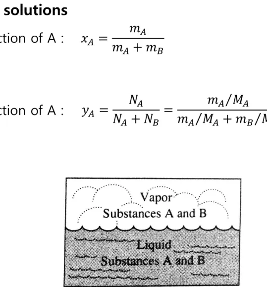 Fig. Typical binary solution