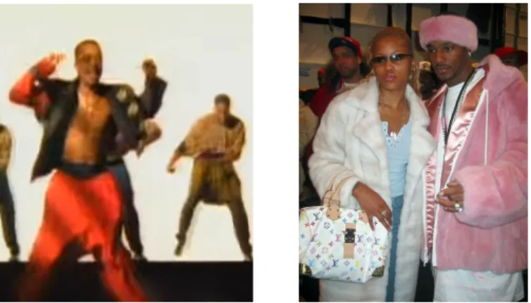 [그림 2 - 6] Lil wanye  [그림 2 - 7] MC Hammer  [그림 2 - 8] Ghetto Fabulous 