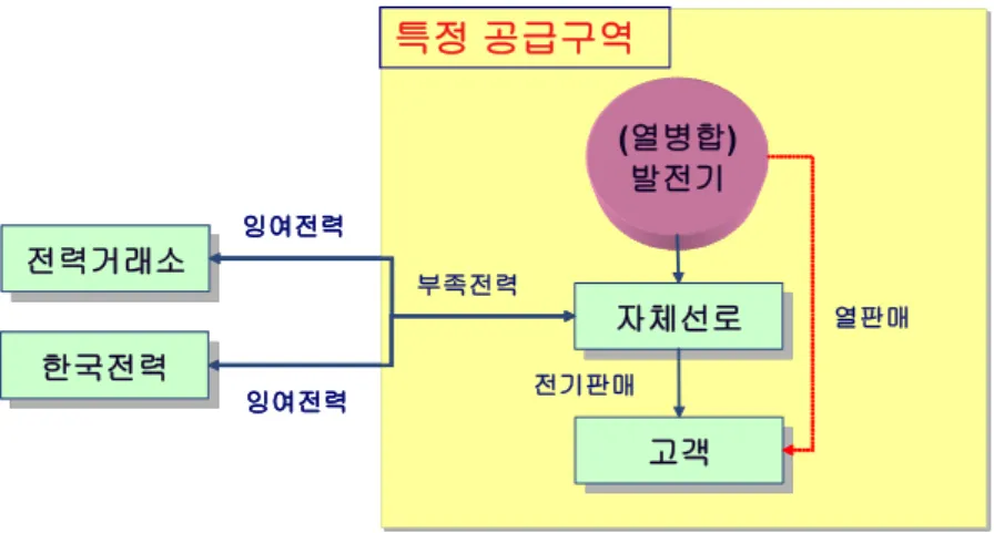 [그림  3-1]  구역전기사업의  개념도 