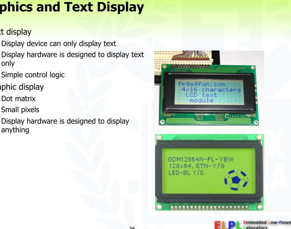 Graphic display