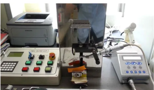 Figure 2. Cyclic fatigue test simulator