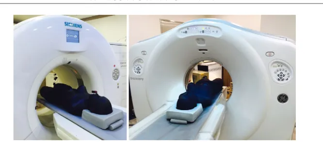 Fig. 1. CT equipments (Siemens, GE). Table 1. Comparison of CT parameter by CT scanner equipments