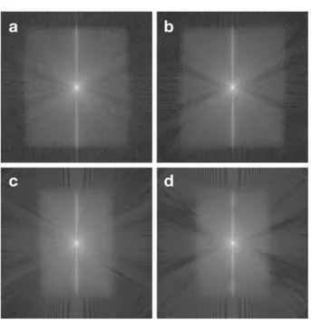 Fig. 3. ‌‌Fourier transform of the TSE imaging. All spatial frequen-