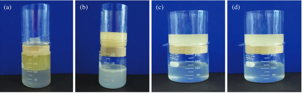 Fig. 7.   Water contact angle image of hydrogel coated on stainless 