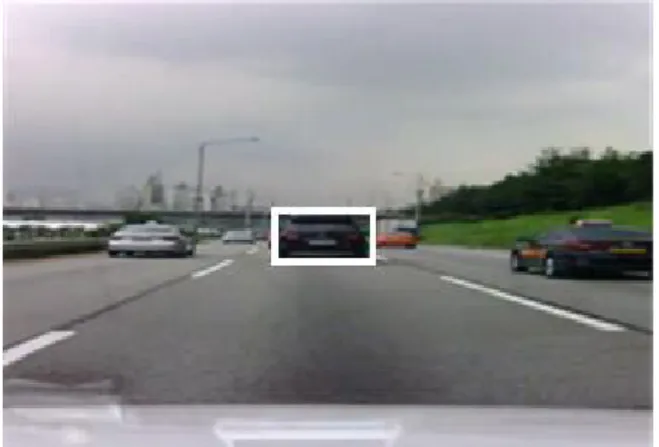 Fig. 9. Vehicle detection result image 그림 9. 차량 검출 결과 영상