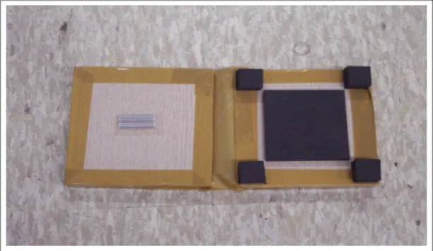 Fig. 5. Experimental setup for intrusion detection using a optical fiber buried in sand