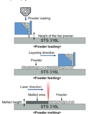 Fig. 2 Schematic drawing of DLM process 