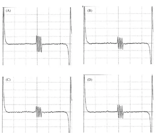 Fig. 6. ESR spectrum of the Tiron radical in samples obtained from Tiron solution applied on surface of potato tuber tissues were treated with