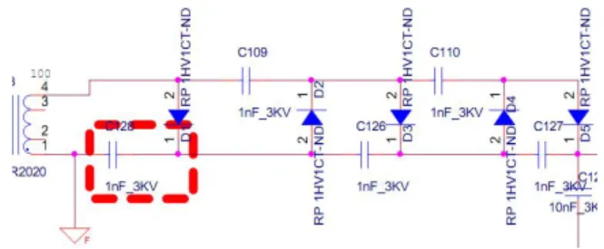 Fig. 3. Block Diagram of the Variable High Voltage Power Supply. 그림 3. 가변 고전압 전원의 블록도 가