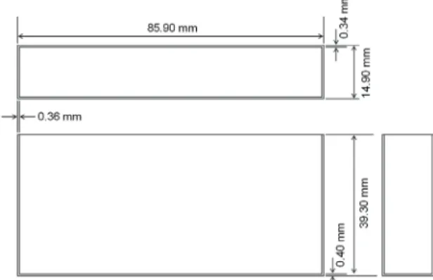 Table 1 Summary of contact conditions  No. Final Dimension 