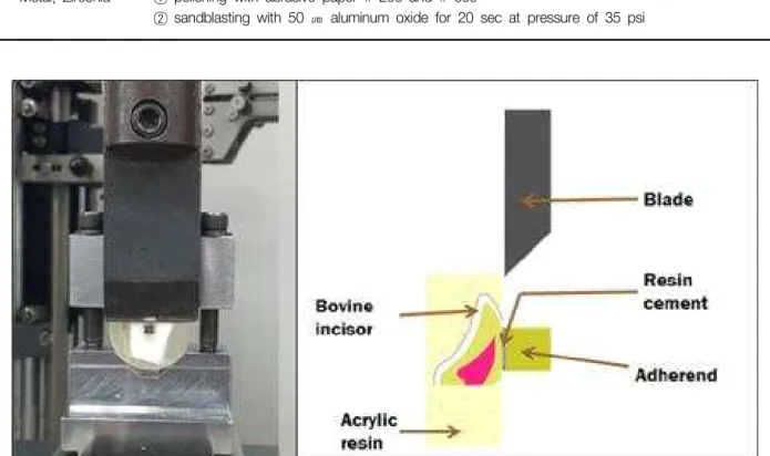 Table  3.  Surface  treatment  procedures  of  adherend