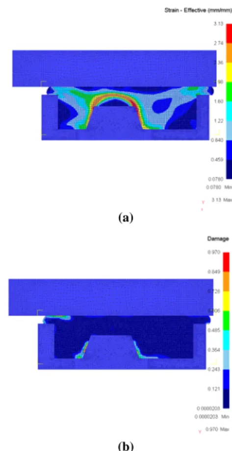 Fig. 3 Schematic illustration of exhaust CAM for  vessel engine  가장  먼저  시도된  방법으로,  하부금형에  펀치형 태의  분리형  금형을  준비한  후  기존  단조공정과  동일하게  형상  금형에  소재를  채우는  공정을  수 행하고,  그  후  피어싱공정을  거쳐  홀부분을  형성 시키는  공정으로  배기캠의  정밀정형  공정을  수행 하고자  하였다