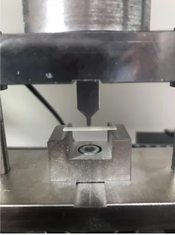 Table  2.  Independent  t-test  results  of  3  point  flexural  strength  on  groups  (MPa) 