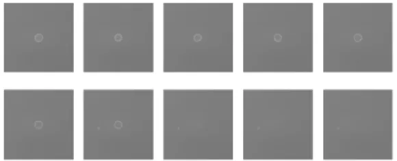 Fig. 7 Results of mura detection in Fig 3 image using the proposed method