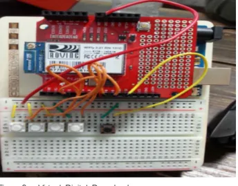 Fig. 7. Smartphone Popup window Inserted a visitor’s picture 그림 7. 방문자 사진이 삽입된 스마트폰 팝업창 다