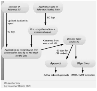 Fig. 2. mutual recognition procedure in EU member states.
