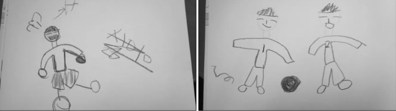 Fig. 2. Each drawing of the 2nd case after treatment of 3 weeks (Lt) And 3 months (Rt) Respectively