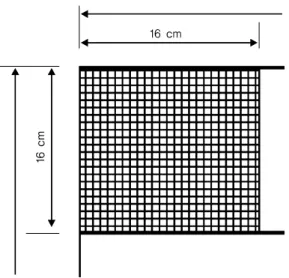Fig. 1.  Scheme  of  the  communication  box.  Foot  shock  mice  were  placed individually in the eight shaded areas (foot shock  compart-ments)