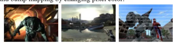 Figure 1. Example of Shader effect 