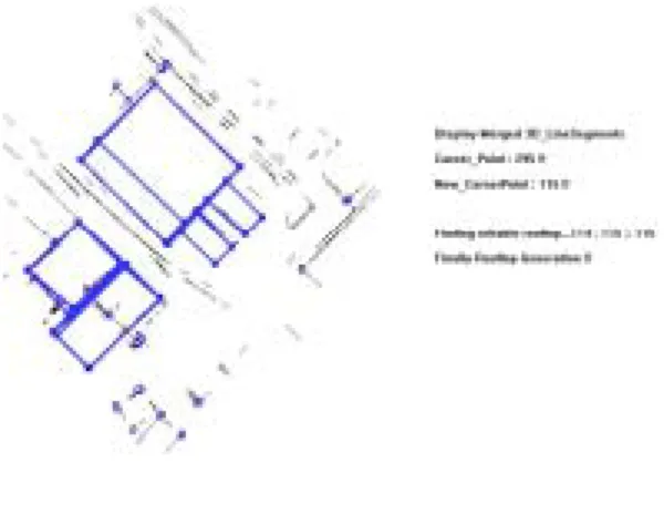 그림  10.  평면  추정에  의한  건물의  rooftop  생성 Fig.  10.  Generation  of  building's  rooftop  using  surface 