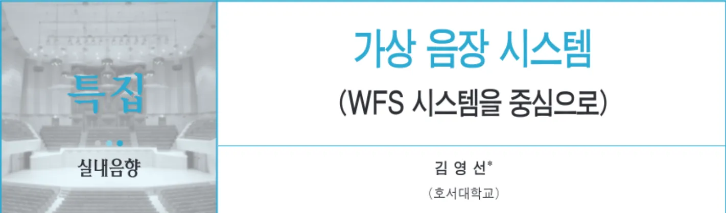 그림 1  Marije A.J. Baalman “What is Wave Field Synthesis?” ,  Institute  for  Audio Communication  Technische  Universita ..