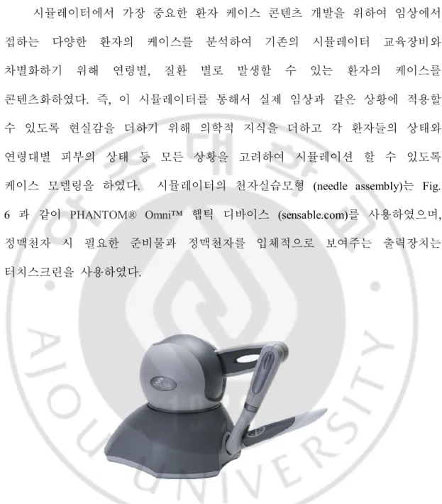 Fig.  6.  Haptic  Device; PHANTOM®  Omni™.  Medical  simulation  and  robotics,  touch-