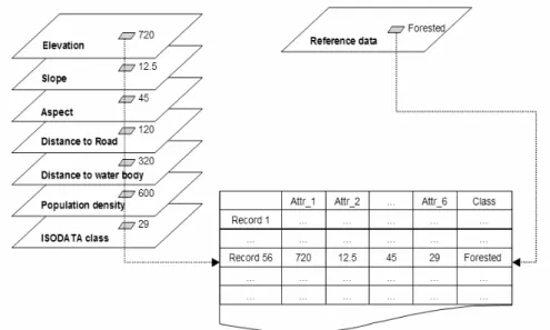 Figure 4. Structure of training dataset