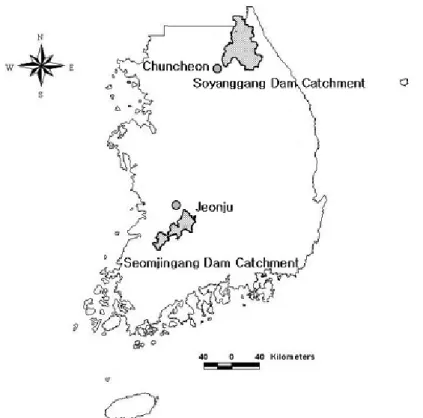 Table 1. Seomjingang Dam and Soyanggang Dam specification