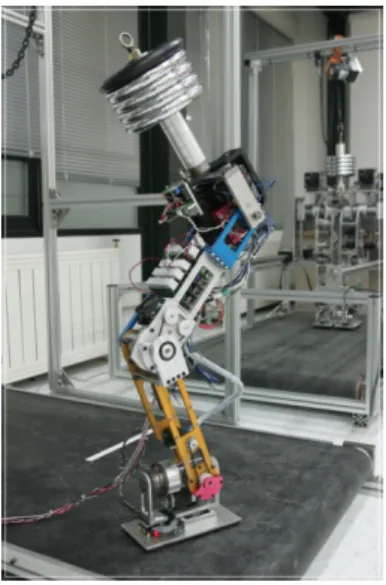Table 1. Specification of the one-legged robot. 