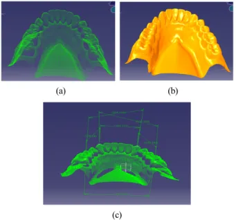 Fig. 6. Deviation according to each tray in lower dent.