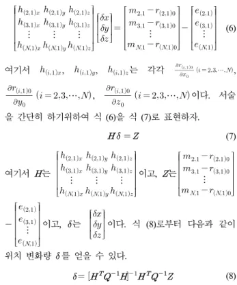 Fig. 1. Locating for TDOA measurements.