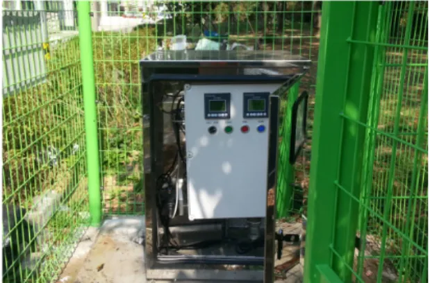 Table 1. Installation and operation status for rechlorination and autodrain equipment in 2015