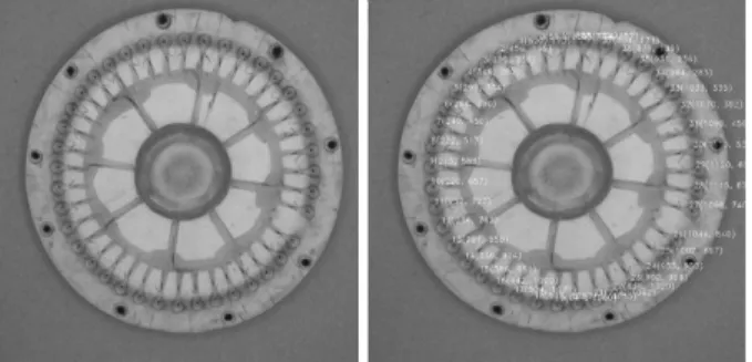 Fig. 8. Result of Hole Identification