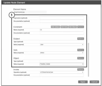 Fig.  11.  Screen  to  Change  Property  Information of  Reusing  CAWL  RE  DocumentFig