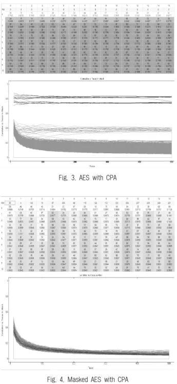 Fig. 3. AES with CPA
