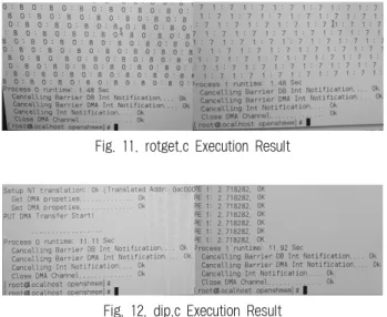 Fig. 11. rotget.c Execution Result
