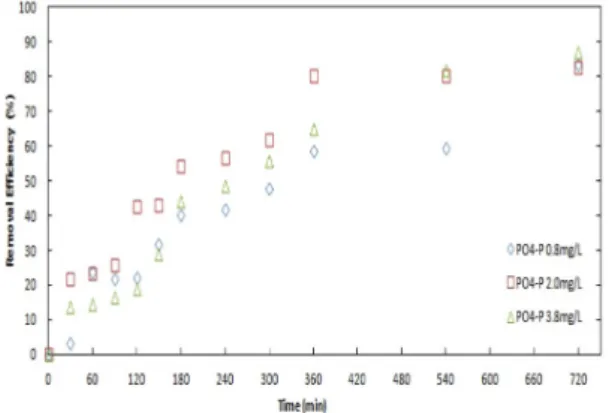 Fig. 2.  Calcium leaching experiments according to the amount  of Tobermolite