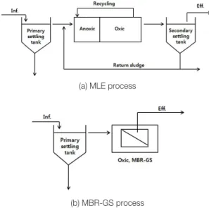 Fig. 1. Schematic diagram of MLE process and MBR-GS process