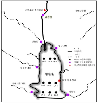 Fig.  1.  Sampling  sites  map. 