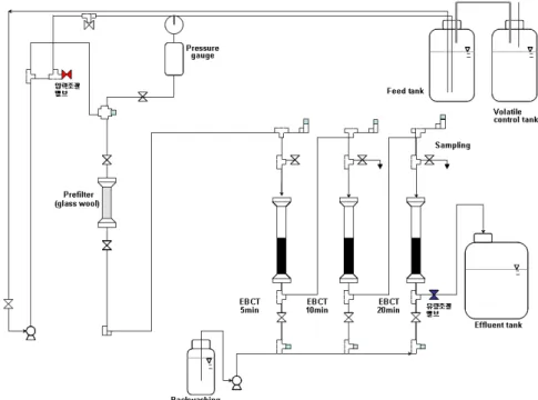 Fig.  1  Schematic  diagram  of  RSSCT  set-up