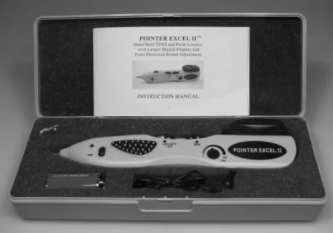 Fig.  4.  Motor  point  mapping  method  using  electric  probe  (Pointer  Excel  II).