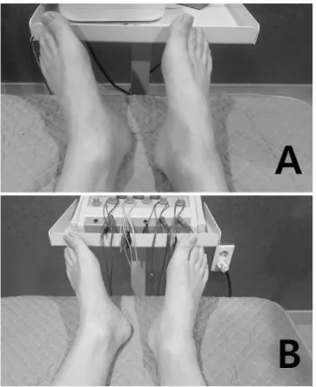 Fig.  2.  Maximum  extension  angle  of  elbow  joint  was  120 o before  treatment  (A;  2017.06.08.)  and  it  was  increased  to  155 o after  treatment  (B;  2017.06.29.).