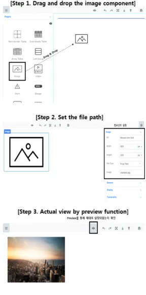 Fig  3  is  an  example  of  placing  the  metadata  by  draggging  &amp; 