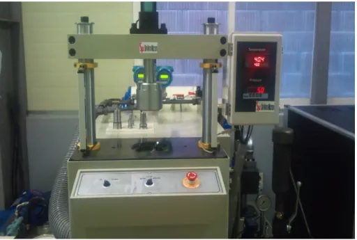 Fig. 2.11 Test section of the measuring system