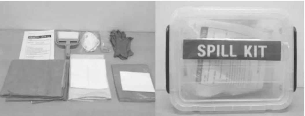 Fig. 2 Chemotherapy spill kit